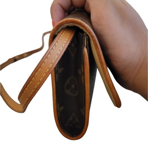 Louis Vuitton Monogram Pochette Twin GM Crossbody Bag Shoulder Bag Handbag - Picture 7 of 13